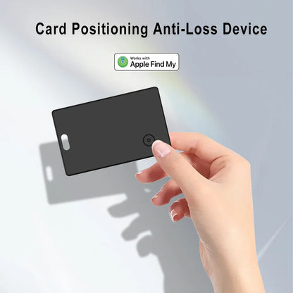 Ultra Thin Find My Card Tracker for Wallet Bag Passport Backpack Suitcase Laptop Ios Only Apple Bluetooth anti Lost Locator Devi