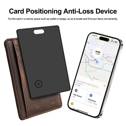 Ultra Thin Find My Card Tracker for Wallet Bag Passport Backpack Suitcase Laptop Ios Only Apple Bluetooth anti Lost Locator Devi